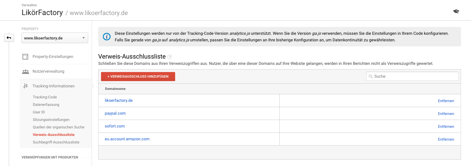 Google Analytics + Payment-Module = verfälschtes Tracking